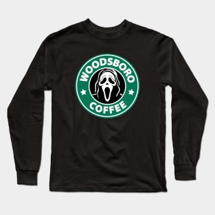 Woodsboro Coffee Long Sleeve T-Shirt